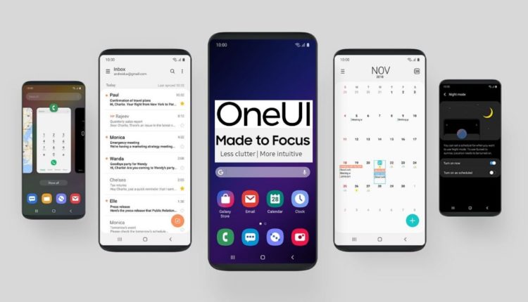 one ui android 11